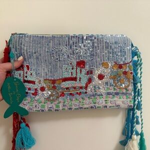 Colorful Beaded Clutch